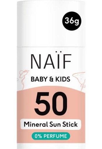 Naïf Zonnebrandstick voor Baby & Kids SPF 50 36 gr