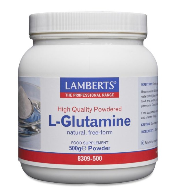 Lamberts L-Glutamine poeder (500 Gram)