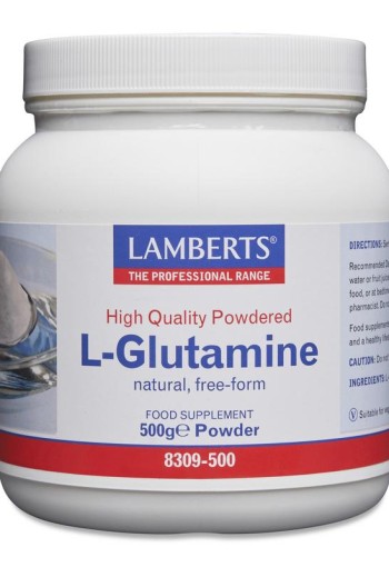 Lamberts L-Glutamine poeder (500 Gram)