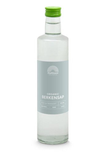 Mattisson Absolute berkensap 100% puur sap bio raw (500 Milliliter)