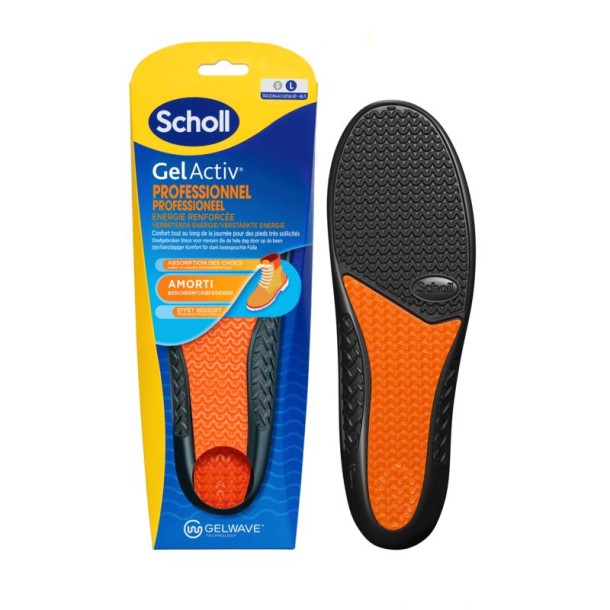 Scholl GelActive inlegzolen work & boot large 40 - 46.5 (1 Paar)