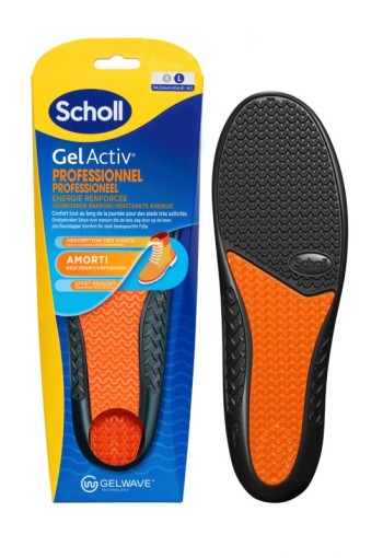 Scholl GelActive inlegzolen work & boot large 40 - 46.5 (1 Paar)