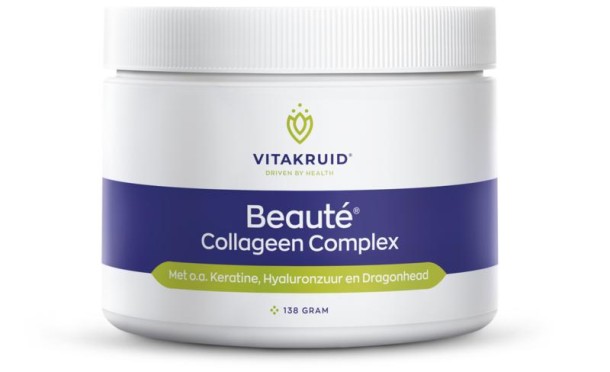 Vitakruid Beaute Collageen complex Keratine Hyaluronzuur (138 Gram)