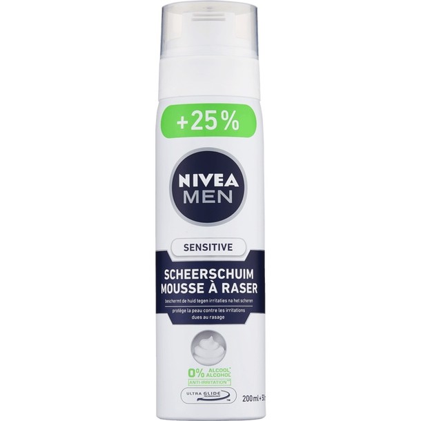 NIVEA MEN Sensitive Scheerschuim 250 ml