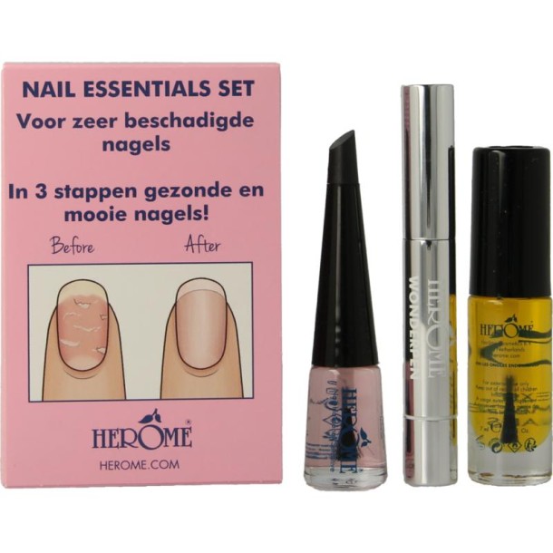 Herome Essentials set voor kunstnagels of medicijngebruik (1 set)