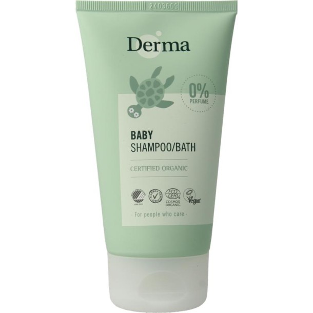 Derma Eco Baby shampoo/bad (150 Milliliter)