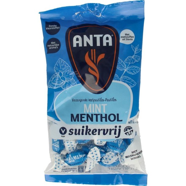 Anta Mint suiker vrij met stevia (120 Gram)