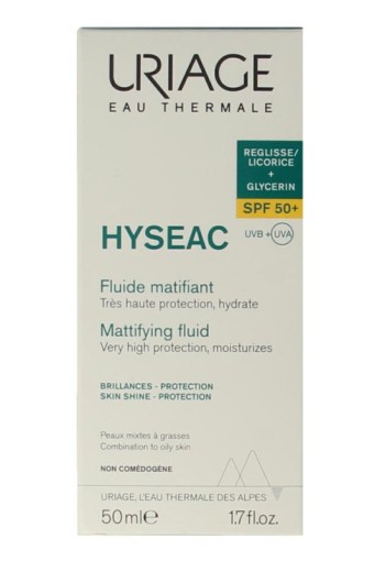 Uriage Hyseac fluide SPF50+ (50 Milliliter)