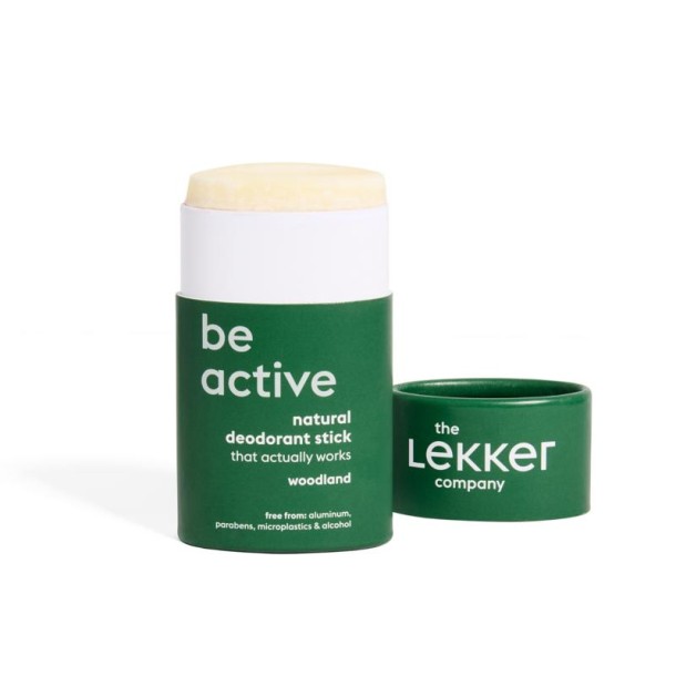 Lekker Company Deodorant stick woodland (40 Gram)
