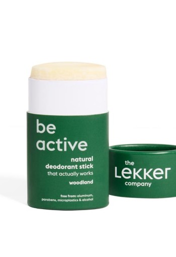 Lekker Company Deodorant stick woodland (40 Gram)
