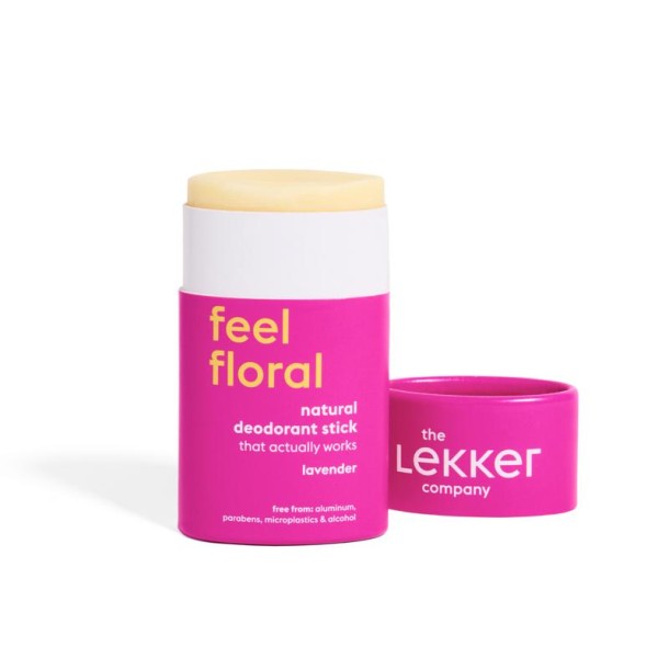 Lekker Company Deodorant stick lavendel (40 Gram)