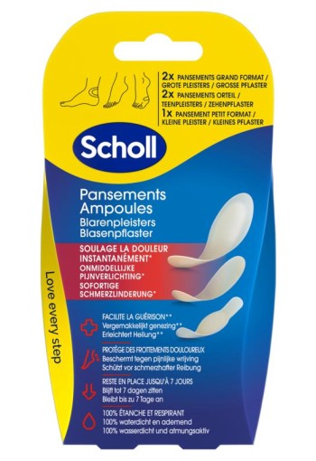 Scholl Blarenpleisters mix (5 Stuks)