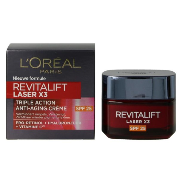 L'Oreal Paris Revitalift laser X3 dagcreme SPF25 50 Milliliter