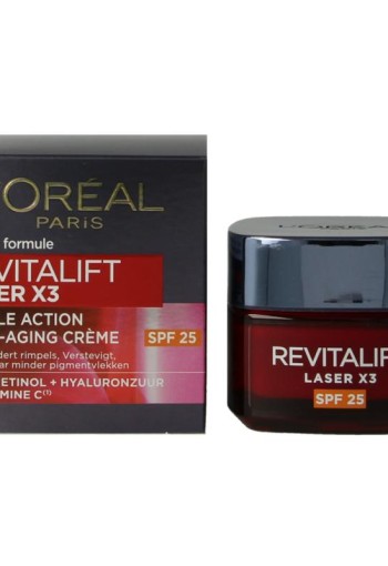 L'Oreal Paris Revitalift laser X3 dagcreme SPF25 50 Milliliter