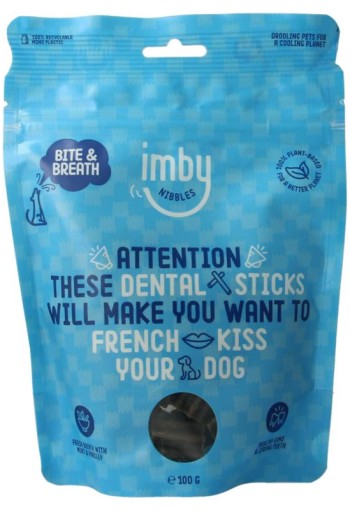 Imby Pet Food Hondensnack dental stick vegan (100 Gram)