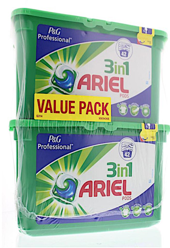 Ariel Regular 3 in 1 pods wasmiddel