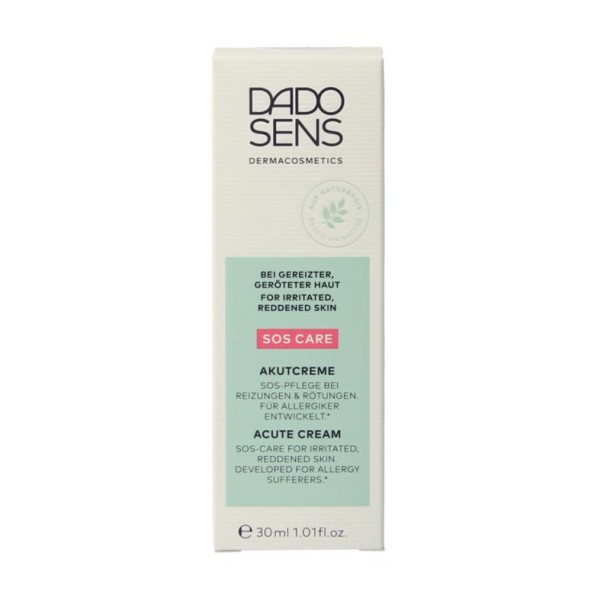 Dado Sens SOS care acute cream bio (30 Milliliter)