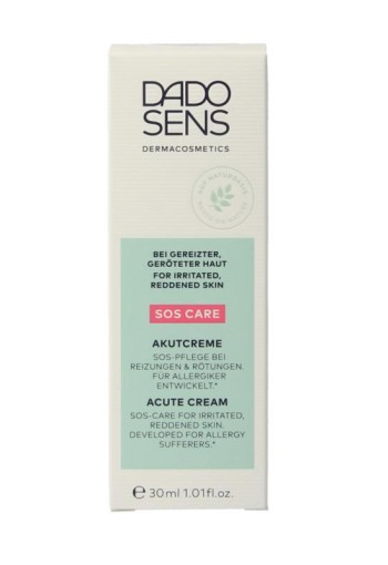 Dado Sens SOS care acute cream bio (30 Milliliter)