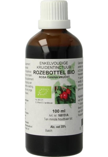 Cruydhof Rosa canina / rozebottel tinctuur bio (100 Milliliter)