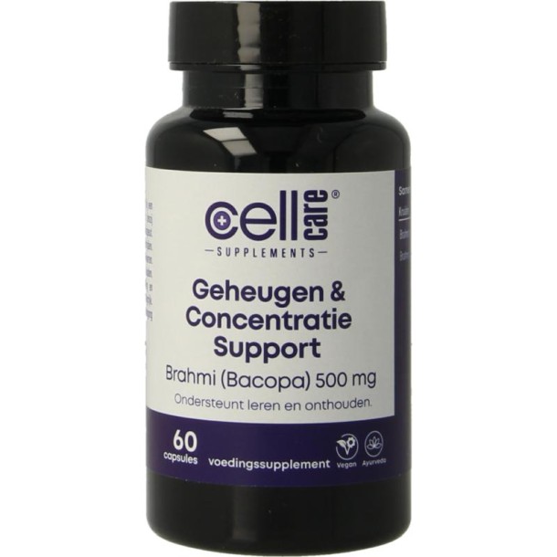 Cellcare Brahmi 500mg (60 Vegetarische capsules)