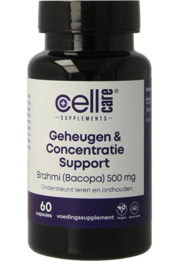 Cellcare Brahmi 500mg (60 Vegetarische capsules)