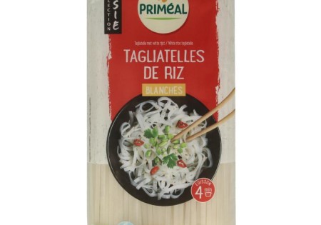 Primeal Rijstnoedels van witte rijst bio (400 Gram)