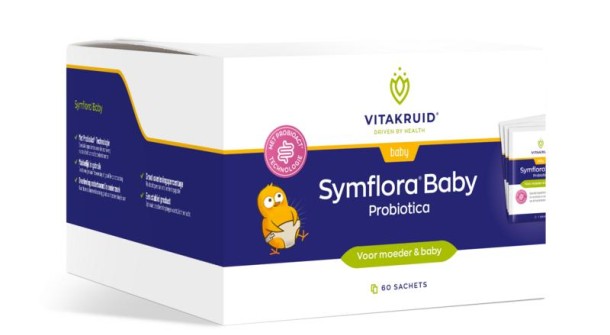 Vitakruid Symflora Baby Probiotica voor moeder & baby (60 Sachets)