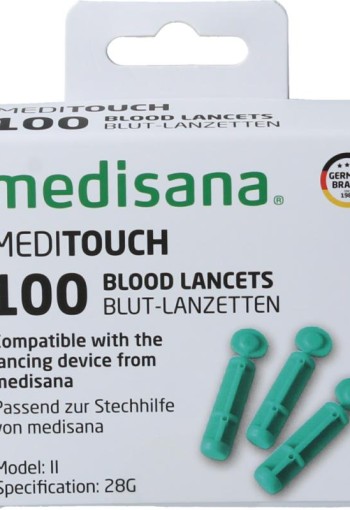 Medisana Meditouch lancetten (100 Stuks)