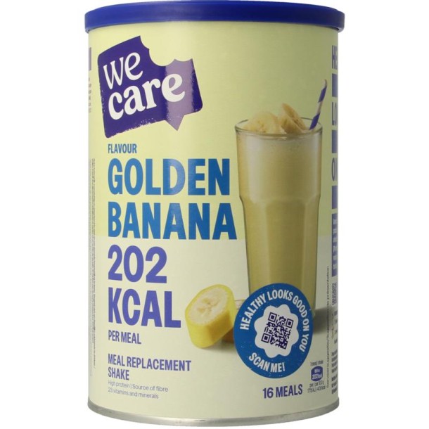 Wecare Meal replacement shake golden banana (436 Gram)