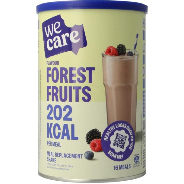 Wecare Meal replacement shake forest fruits (436 Gram)