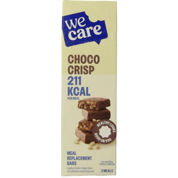 Wecare Meal replacement bars choco crisp (116 Gram)
