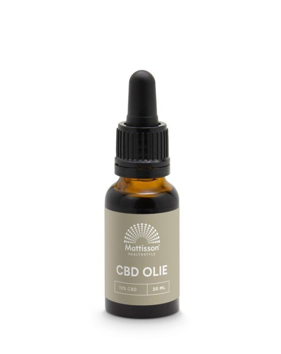 Mattisson CBD Olie 10% (20 Milliliter)