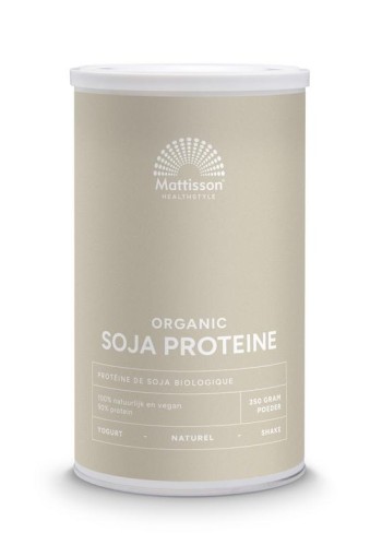 Mattisson Vegan soja proteine 90% bio (350 Gram)