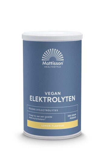 Mattisson Elektrolyten poeder lemon (300 Gram)