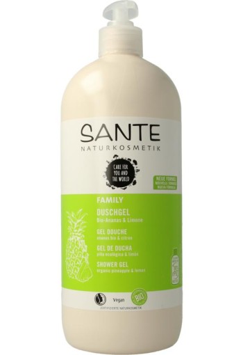 Sante Family showergel pineapple & lime (950 Milliliter)