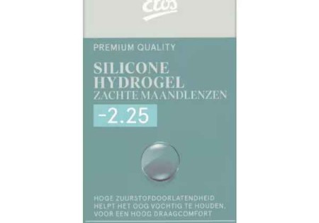 Etos Silicone Hydrogel Zachte Maandlenzen -2.25 3st.