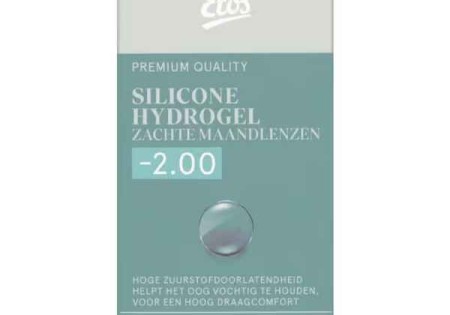 Etos Silicone Hydrogel Zachte Maandlenzen -2.00 3st.