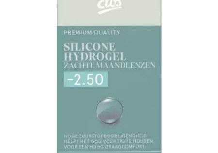 Etos Silicone Hydrogel Zachte Maandlenzen -2.50 3st.