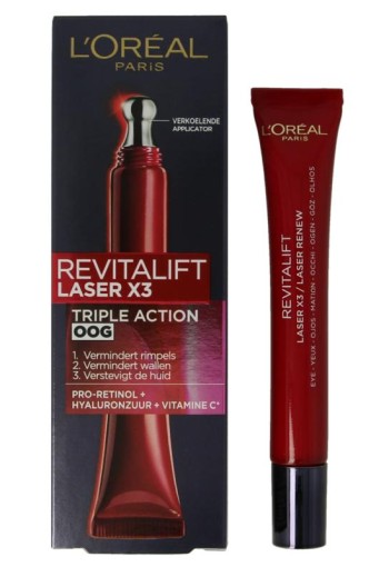 L'Oreal Paris Revitalift laser X3 eyes 15 Milliliter