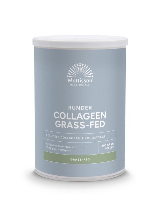 Mattisson Solugel runder collageen grass-fed/gras gevoerd (300 Gram)