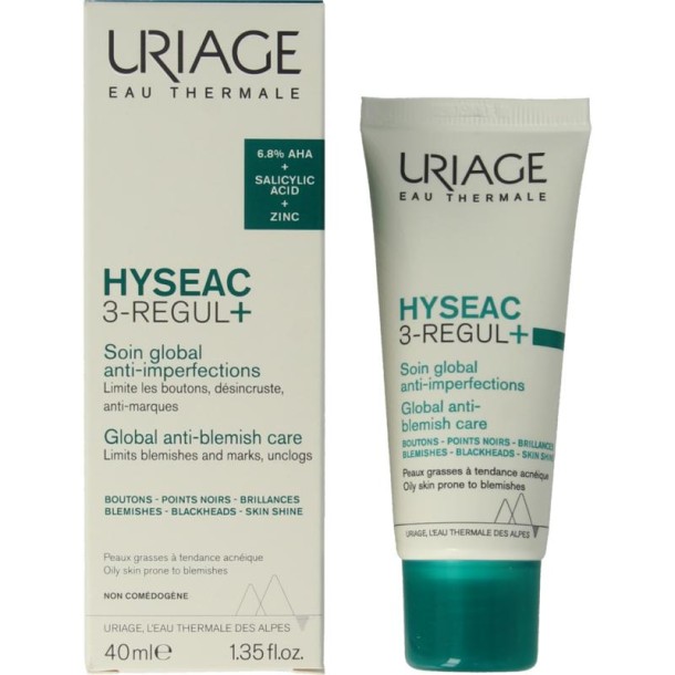 Uriage Hyseac 3-regul+ (40 Milliliter)