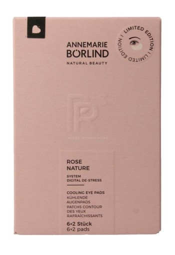 Borlind Rose nature eye pads 6 x 2 stuks (12 Stuks)