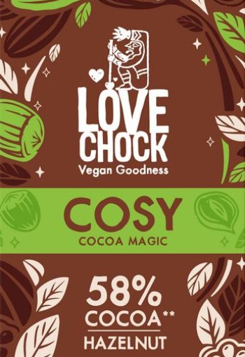 Lovechock Cosy hazelnut bio (70 Gram)