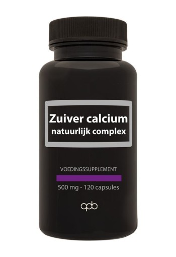 Apb Holland Zuiver calcium natuurlijk complex 500mg (120 Capsules)