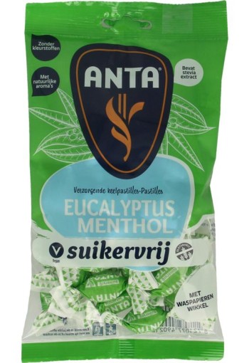 Anta Eucalyptus suikervrij met stevia (120 Gram)
