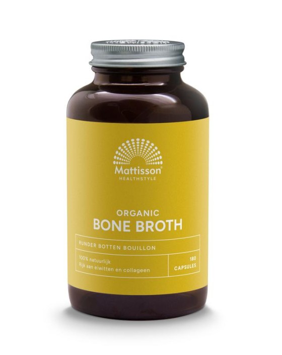 Mattisson Organic beef bone broth bio (180 Capsules)