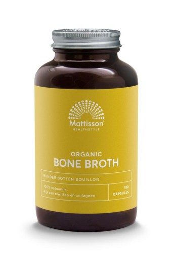 Mattisson Organic beef bone broth bio (180 Capsules)