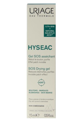Uriage Hyseac SOS drooggel (15 Milliliter)