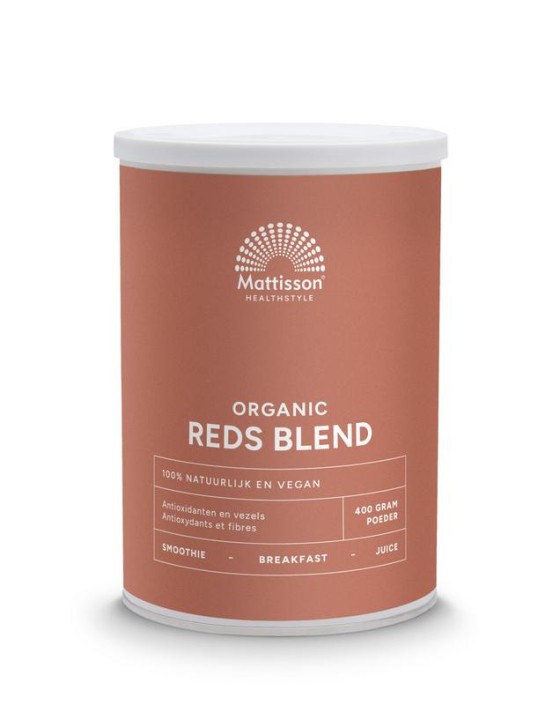 Mattisson Reds blend poeder organic bio (400 Gram)