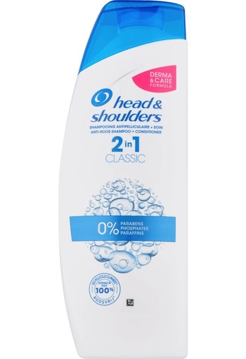 Head & Shoulders 2 in 1 Classic Shampoo + Conditioner 480 ml